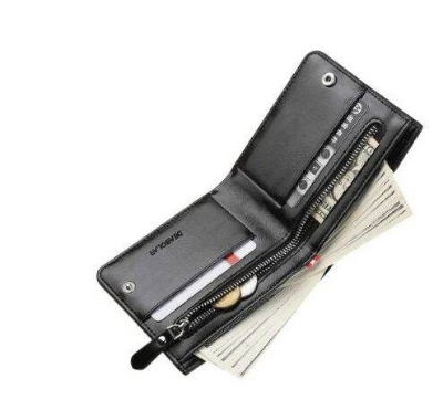 Picture of Jeep Black High quality Stylish Artificial Leather wallet for men - Black