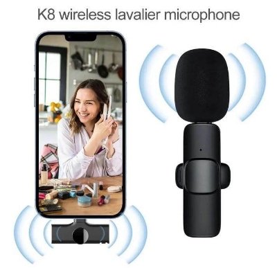 Picture of K8 Type-C Wireless Microphone for YouTube Facebook Live Stream
