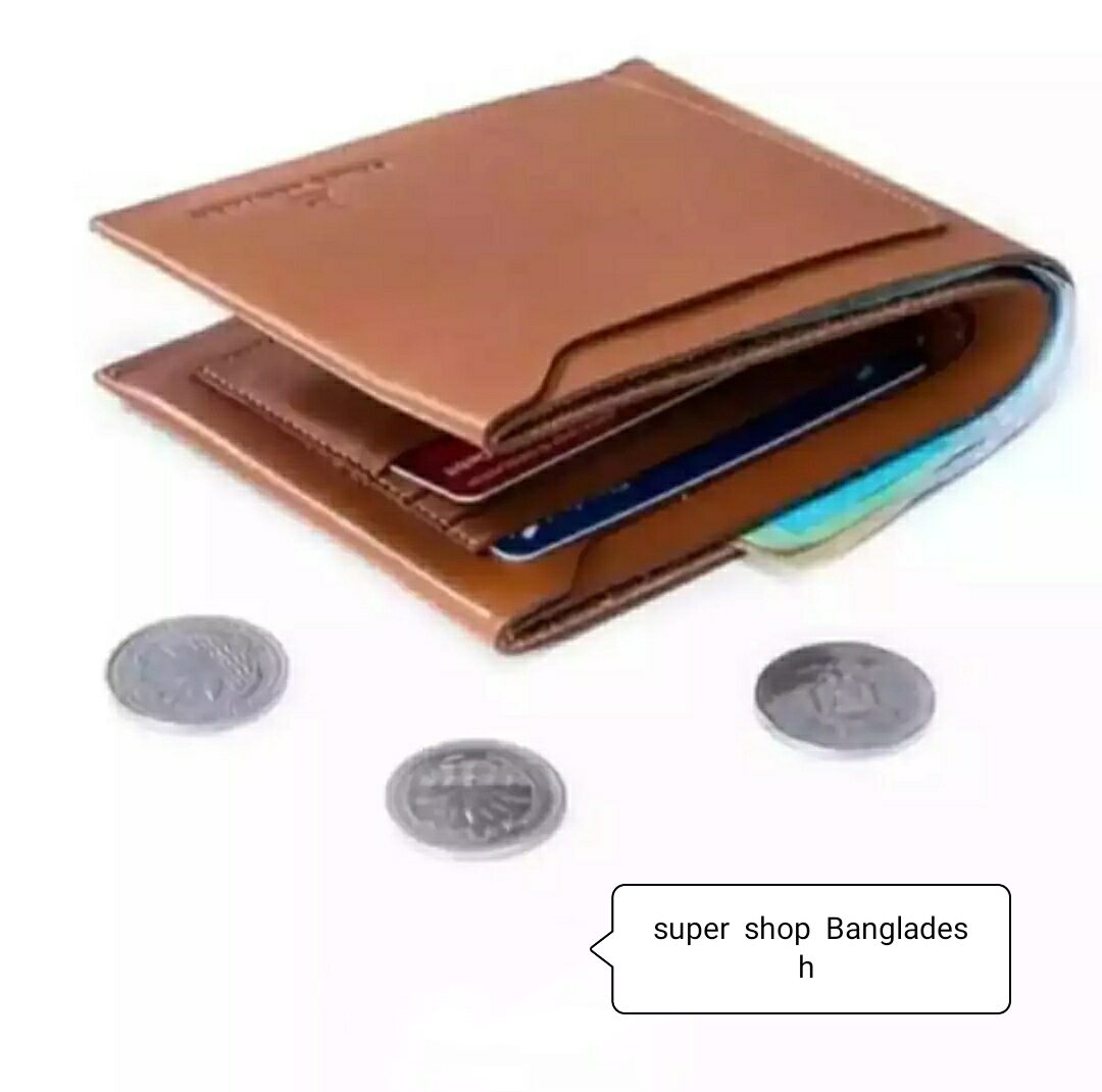 Picture of Brown High quality Artificial Leather wallet for man - Brown
