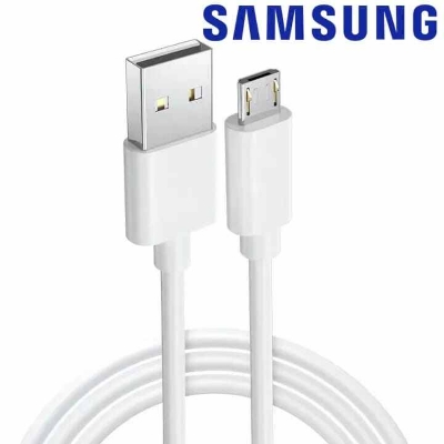 Picture of 5A Super Fast Charge 100cm Samsung C70 Micro USB Charge and Sync Cable - White