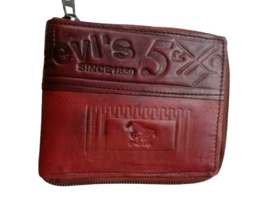 Picture of New Vintage Men Wallets Coin Pocket Multi - function driving license Small Wallet Men Purse Card Holder Money Bag - Brown