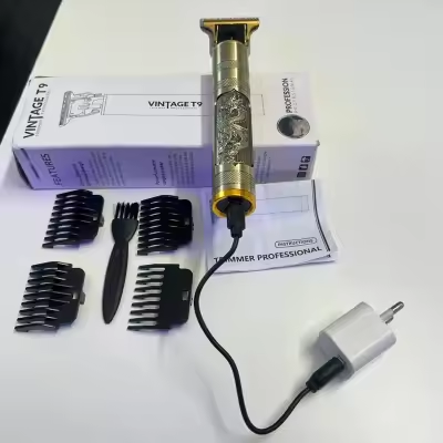 Picture of Vintage T9 Hair Cutting Machine Hair Trimmer Recharge Professional Cordless Hair Trimmer