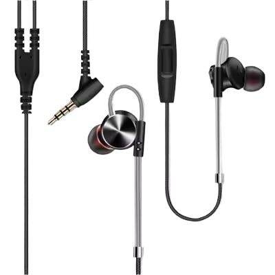 Picture of DM10 QKZ DM10 Zinc Alloy HiFi In Ear Earphones QKZ DM10 3.5mm Wired In-Ear Earphone - Black