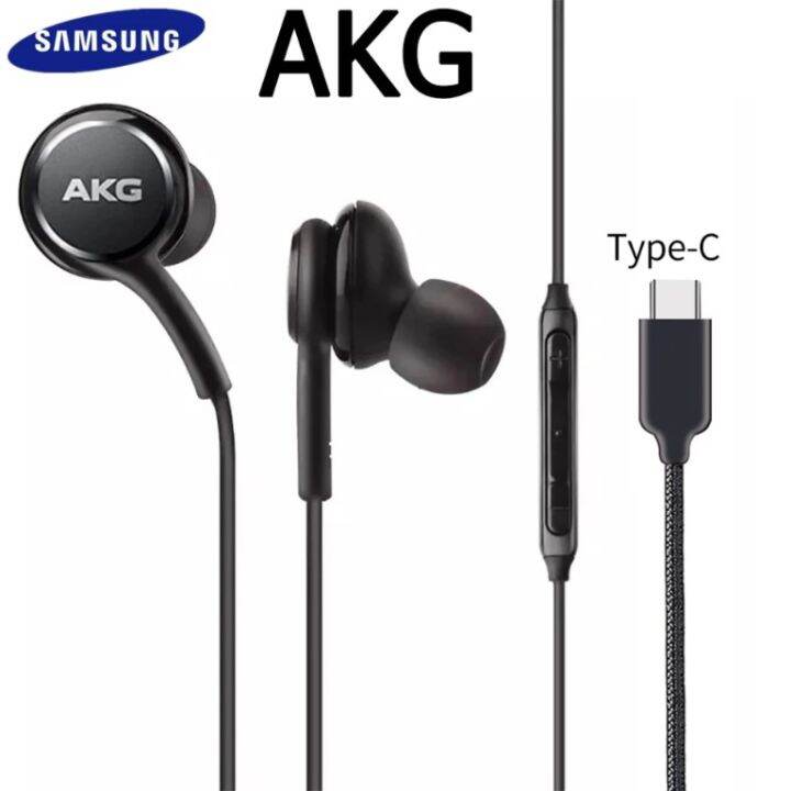 Picture of Samsung AKG Earphone Type C In-Ear Headphone With Mic - Black
