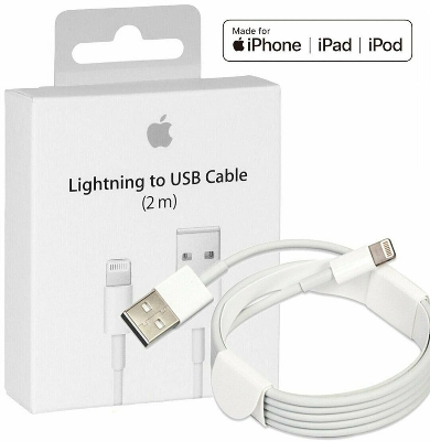 Picture of Iphone Lightning to USB Cable 1m 10 Pcs BULK best price wholesale - White