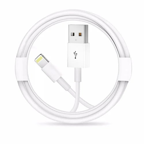 Picture of Iphone Lightning to USB Cable 1m 10 Pcs BULK best price wholesale - White