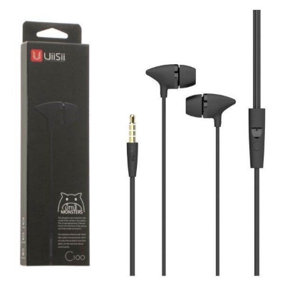 Picture of UIISII C100 In-ear Wired Heavy Bass Earphones with MIC - Ear Phone - Headphone - Headphone - Headphone - Ear Phone - Earphone - Headphone