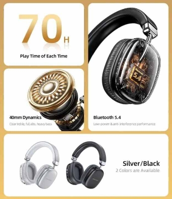 Picture of Awei AT8 Bluetooth wireless headphone - Multicolor