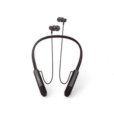 Picture of BOROMAXX BX17 25 HOURS PLAYTIME SPORTS NECKBAND Wireless  EARPHONES - Black