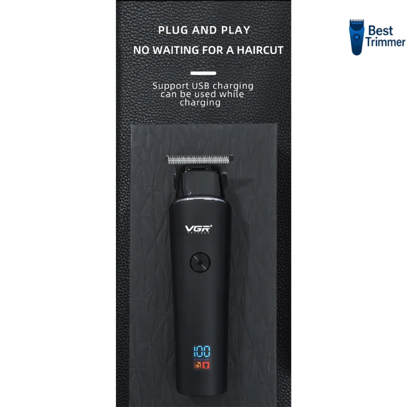Picture of VGR V-937 Professional Rechargeable Electric Hair Trimmer With Metal Blade
