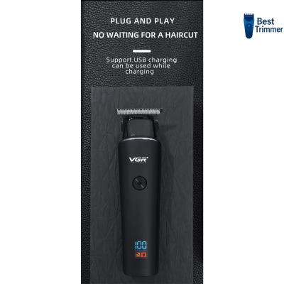 Picture of VGR V-937 Professional Rechargeable Electric Hair Trimmer With Metal Blade