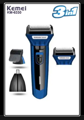 Picture of Kemei km-6330 (1 in 3) hair beard saving man womens trimmer