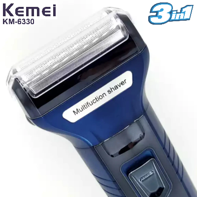 Picture of Kemei km-6330 (1 in 3) hair beard saving man womens trimmer