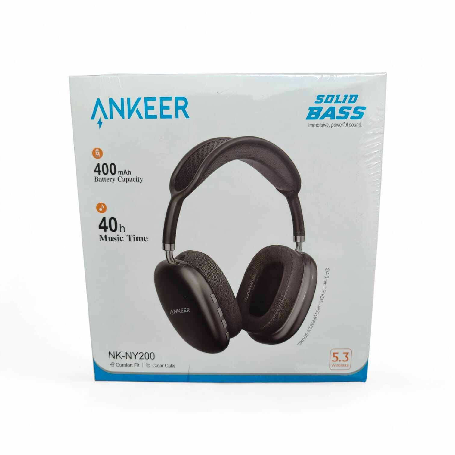 Picture of ANKEER NK-NY200 Bluetooth wireless headphone - Black