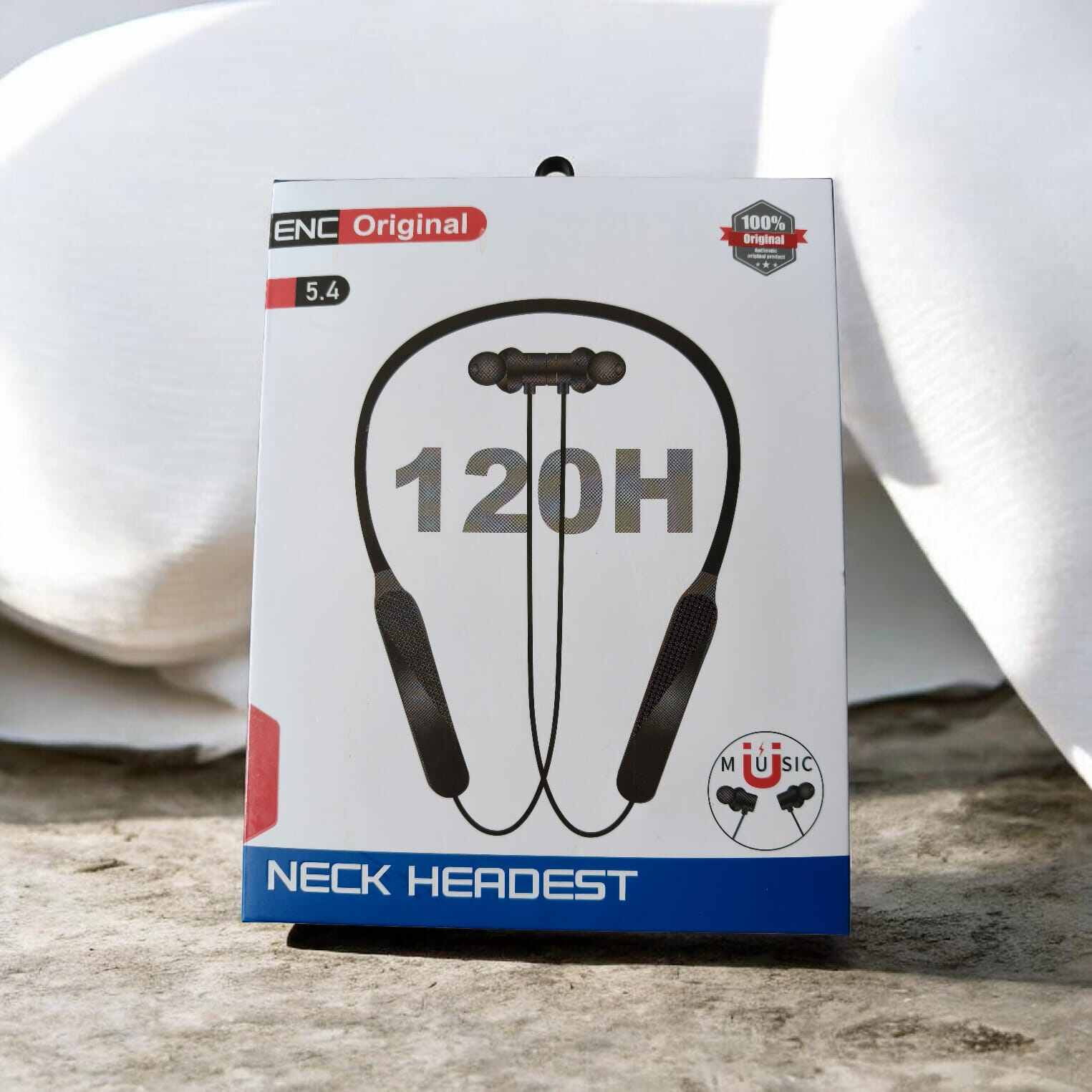 Picture of NECK HEADEST 120H WIRELESS EARPHONE - Black