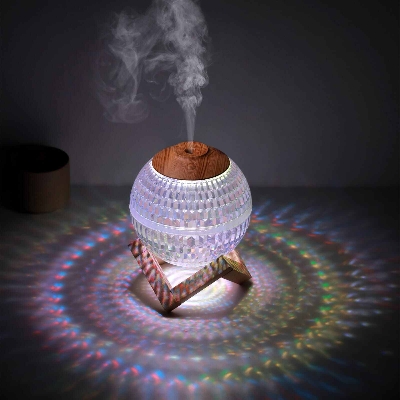 Picture of Car Air-freshener Electric Air Mist Humidifier Essential Oil Diffuser Home Fragrance USB Cool Mist Humidifier Air Freshener - Multicolor