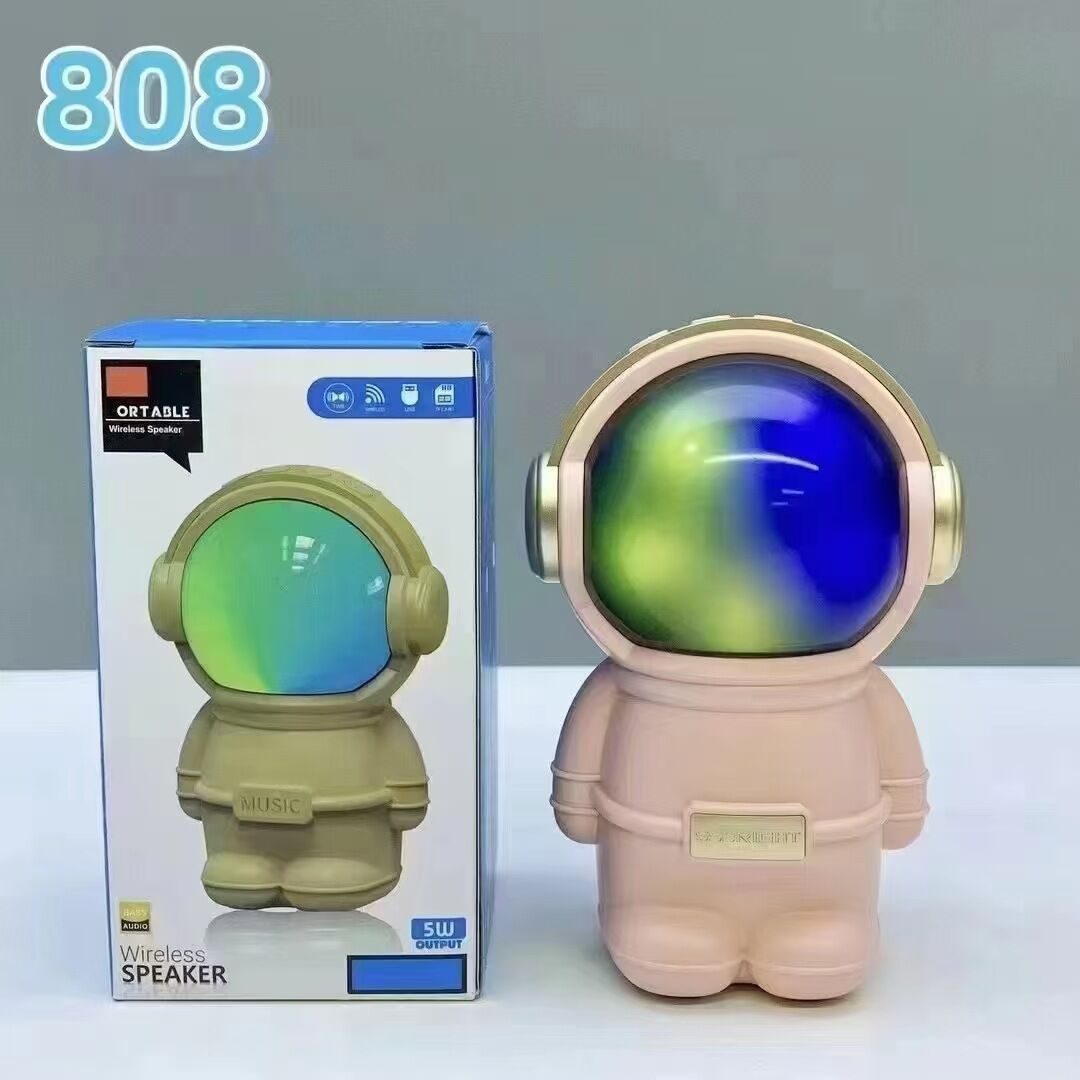 Picture of stronautA Wireless Bluetooth Speaker | RGB Light Mini Portable Music Speaker