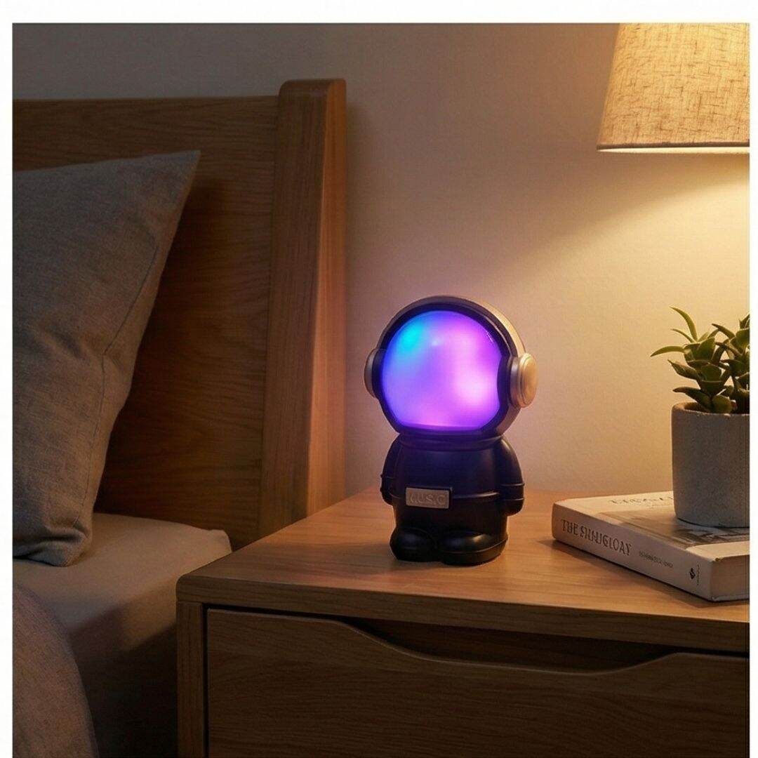 Picture of stronautA Wireless Bluetooth Speaker | RGB Light Mini Portable Music Speaker