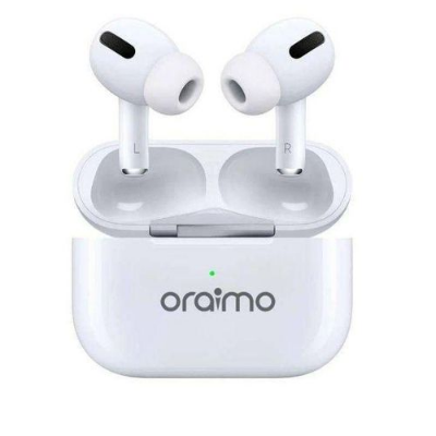 Picture of Oraimo airpods Pro Wireless Earbuds TWS Wireless Bluetooth 5.0 Earphones-white - White