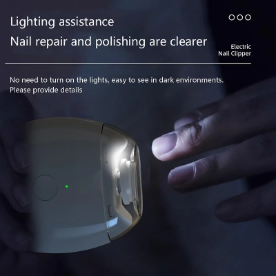 Picture of Electric Automatic Nail Clipper - White