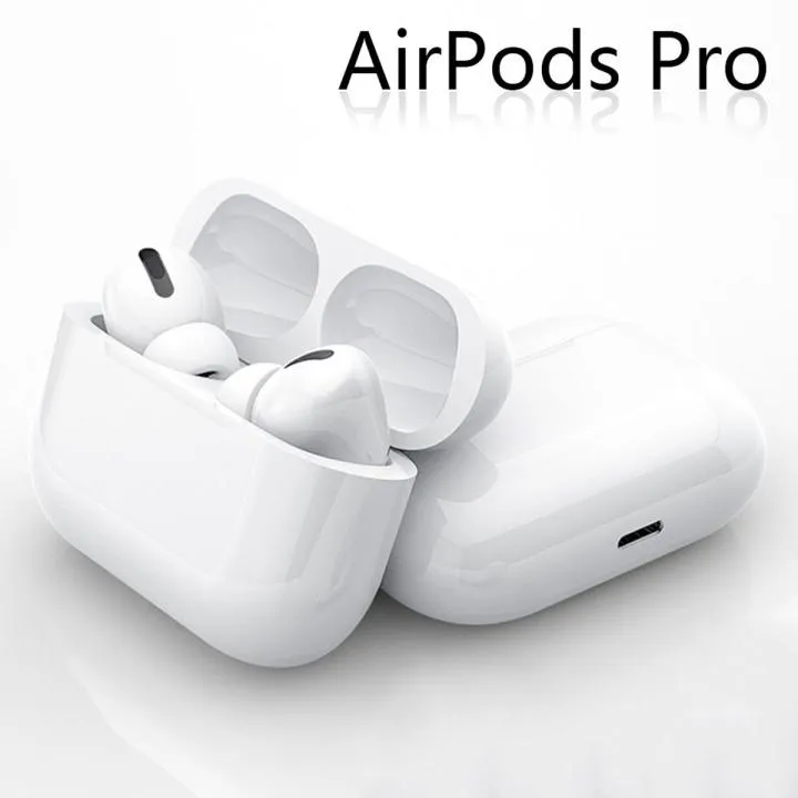 Picture of Airpods Pro / tws wireless earbuds Bluetooth bluetooth headphone With High Base and long Battery - White
