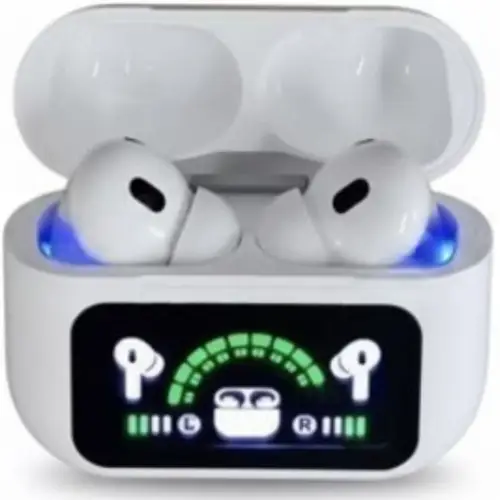 Picture of Universal A9 Pro max TWS Wireless Earbuds With Pouch - Multicolor