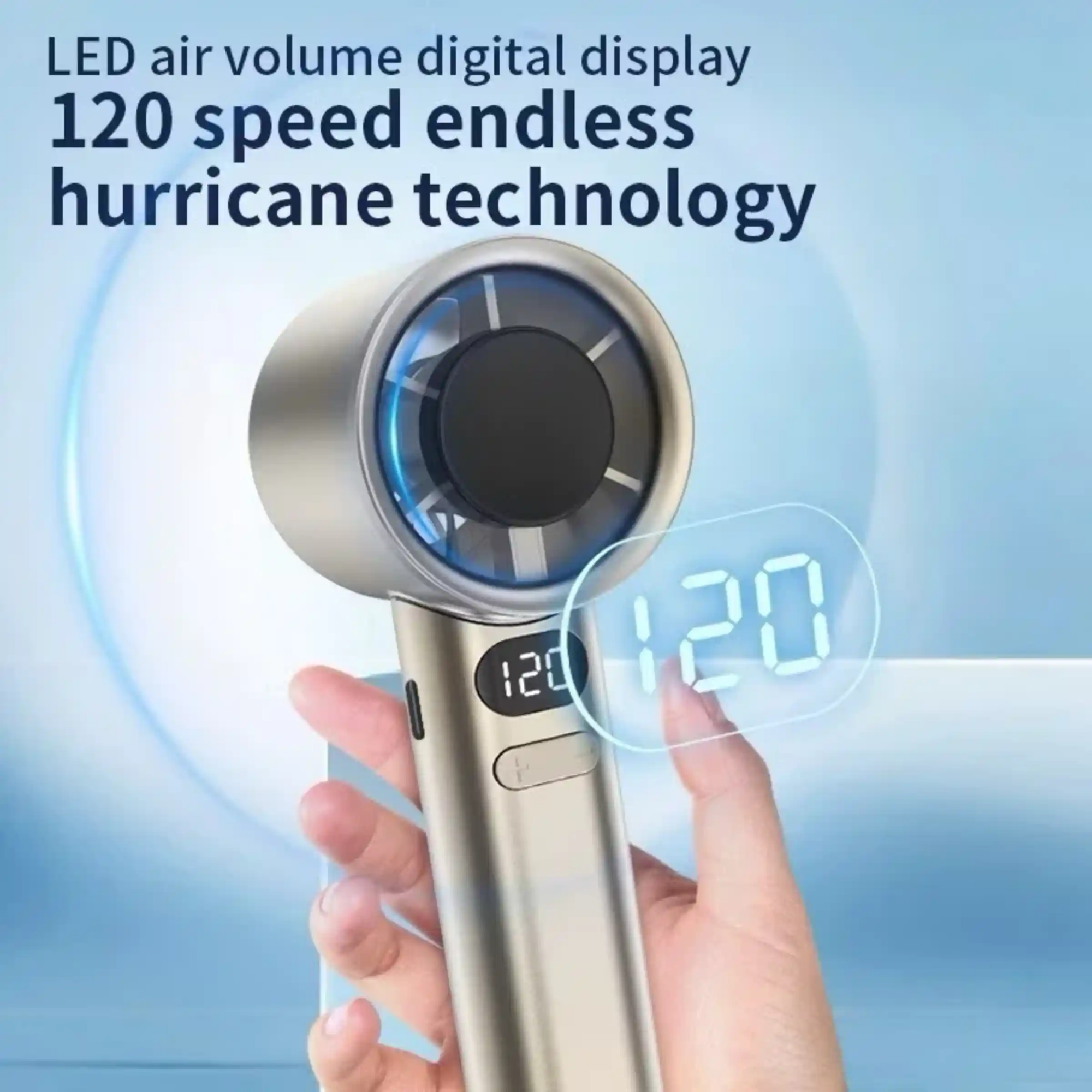 Picture of M11 Rechargeable Bladeless Mini Fan