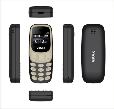 Picture of Vmax V51 Mini Phone Magic Voice - Black