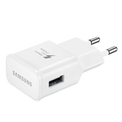 Picture of Original Charger for EP-TA200 for Samsung Galaxy A16 A15 A14 A13 A53 A52s A54 A55 A42 A34 A33 A71 A72 M53 M23 M13 S8+ S9Plus S10 S10e No Charging Cables Included) with cloth Cleaning Shlok
