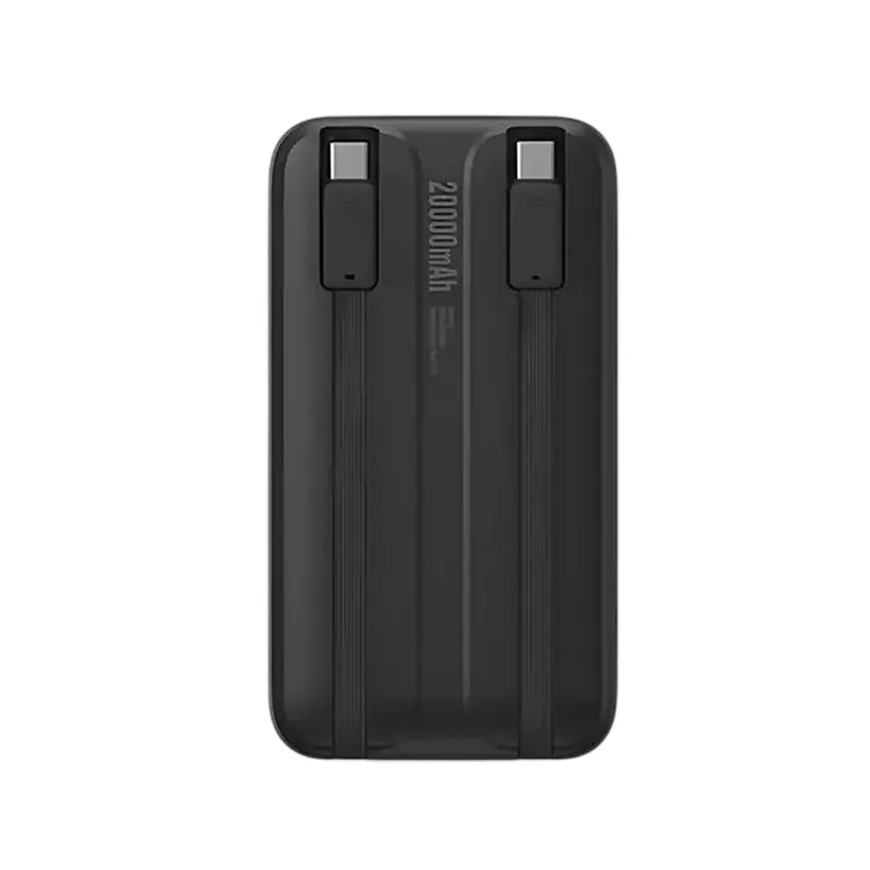 Picture of Baseus Comet Series 10000mAh 30W Power Bank with Built-in Cables (PPMD20C)-Chinese Variant - Black