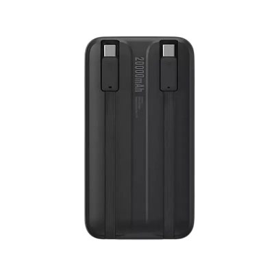 Picture of Baseus Comet Series 10000mAh 30W Power Bank with Built-in Cables (PPMD20C)-Chinese Variant - Black