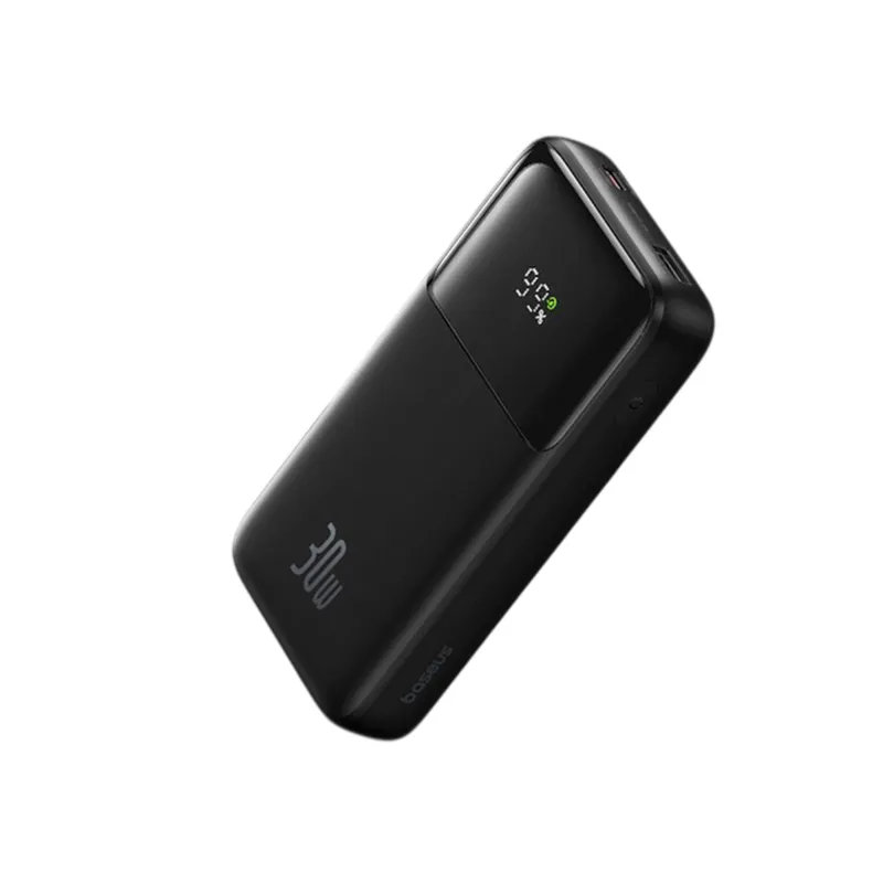 Picture of Baseus Comet Series 10000mAh 30W Power Bank with Built-in Cables (PPMD20C)-Chinese Variant - Black