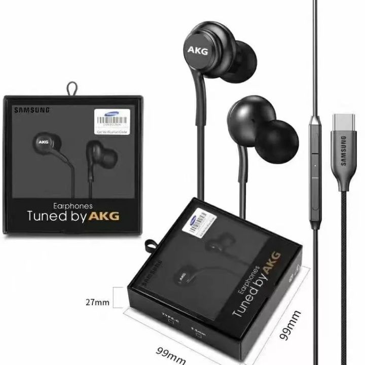 Picture of Original Samsung AKG Type-C Earphones - Black