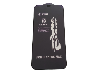 Picture of rainboo glass protector FOR model iPhone 12 Pro Max - black