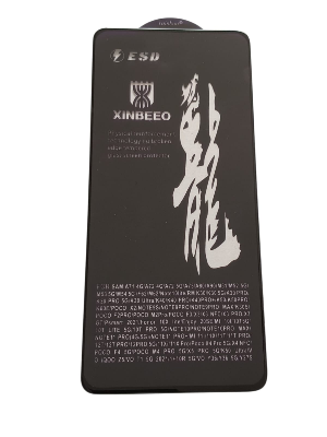 Picture of rainboo glass protector FOR model Samsung Galaxy:FOR SAM A71 4G/A72 4G/A72 5G/A73/A80/A90/M51/M52 5G M53 5G/M54 5G/F62/M62/Note 10lite/RM K30/K30 5G/K30 PRO K30 PRO 5G/K30 Ultra/K40/K40 PRO/K40PRO+/K50/K50PRO/K60E/POCO X2/NOTE9S/NOTE9PRO/NOTE9PRO MAX/K30S - BLACK