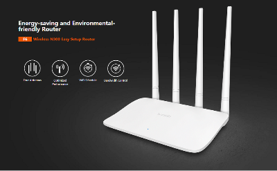Picture of Tenda f6 price in bangladesh-Wireless N300 Wi-Fi Router - White