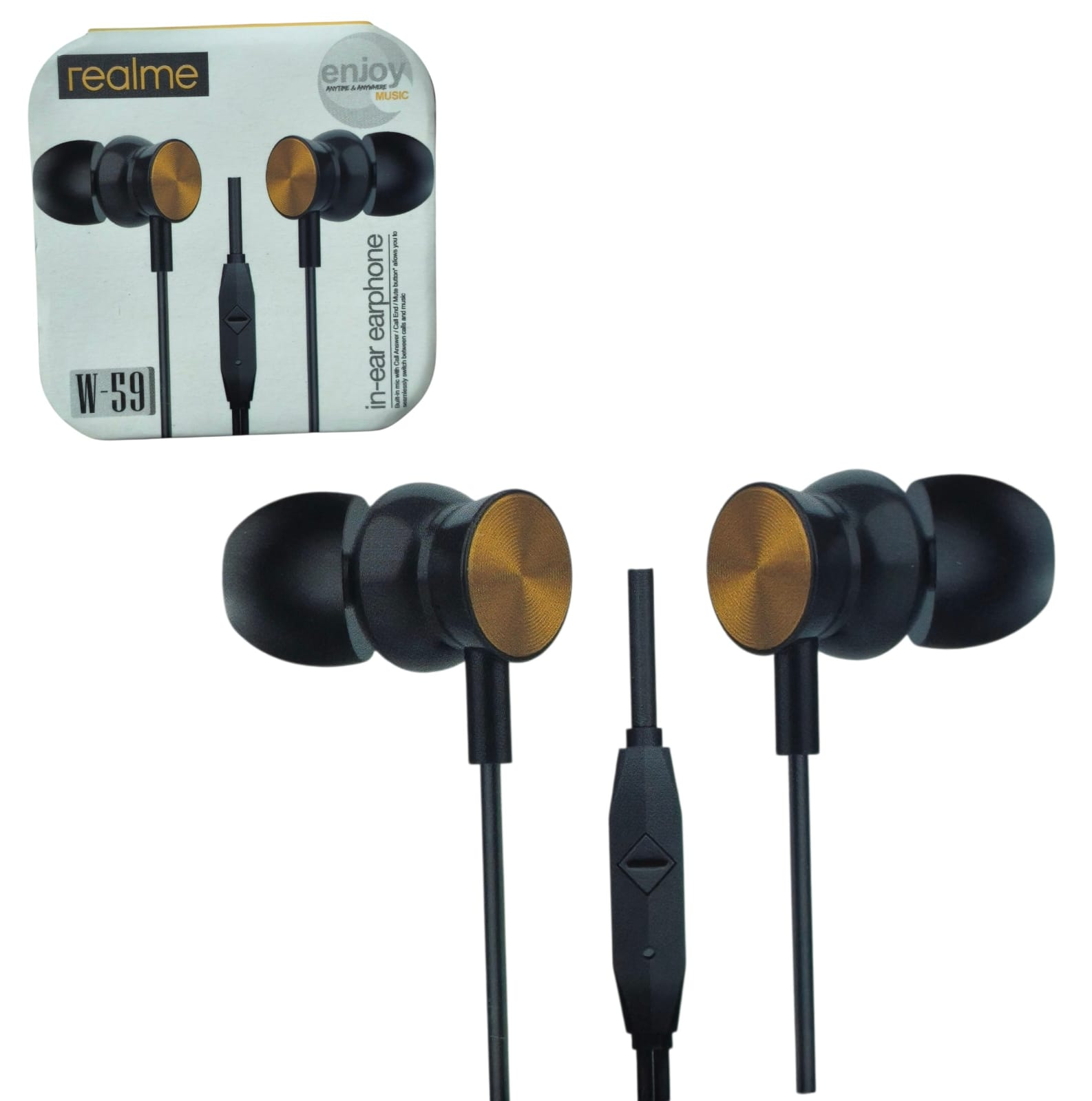 Picture of Vivo,realme, oppo,samsung, In-Air Earphones Good Bass Sound Quality For All Android Mobile Phones High Bass Sound Quality Boom Bass Wired In-Air Headphones - Headphone - Headphone