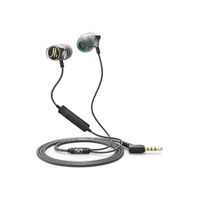 Picture of QKZ DM7 Wired In-Ear Earphones with Stereo Bass - Black - Black
