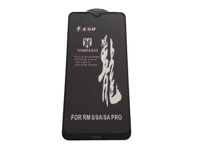 Picture of rainboo glass protector FOR Xiaomi Redmi 8, 8A, and 8A Pro - black