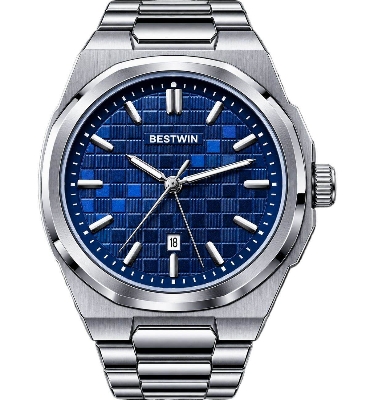 Picture of Brand BESTWIN Waterproof Quartz Men's Watch Calendar Men's Watch Wholesale Watch Fashion - Blue