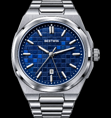 Picture of Brand BESTWIN Waterproof Quartz Men's Watch Calendar Men's Watch Wholesale Watch Fashion - Blue