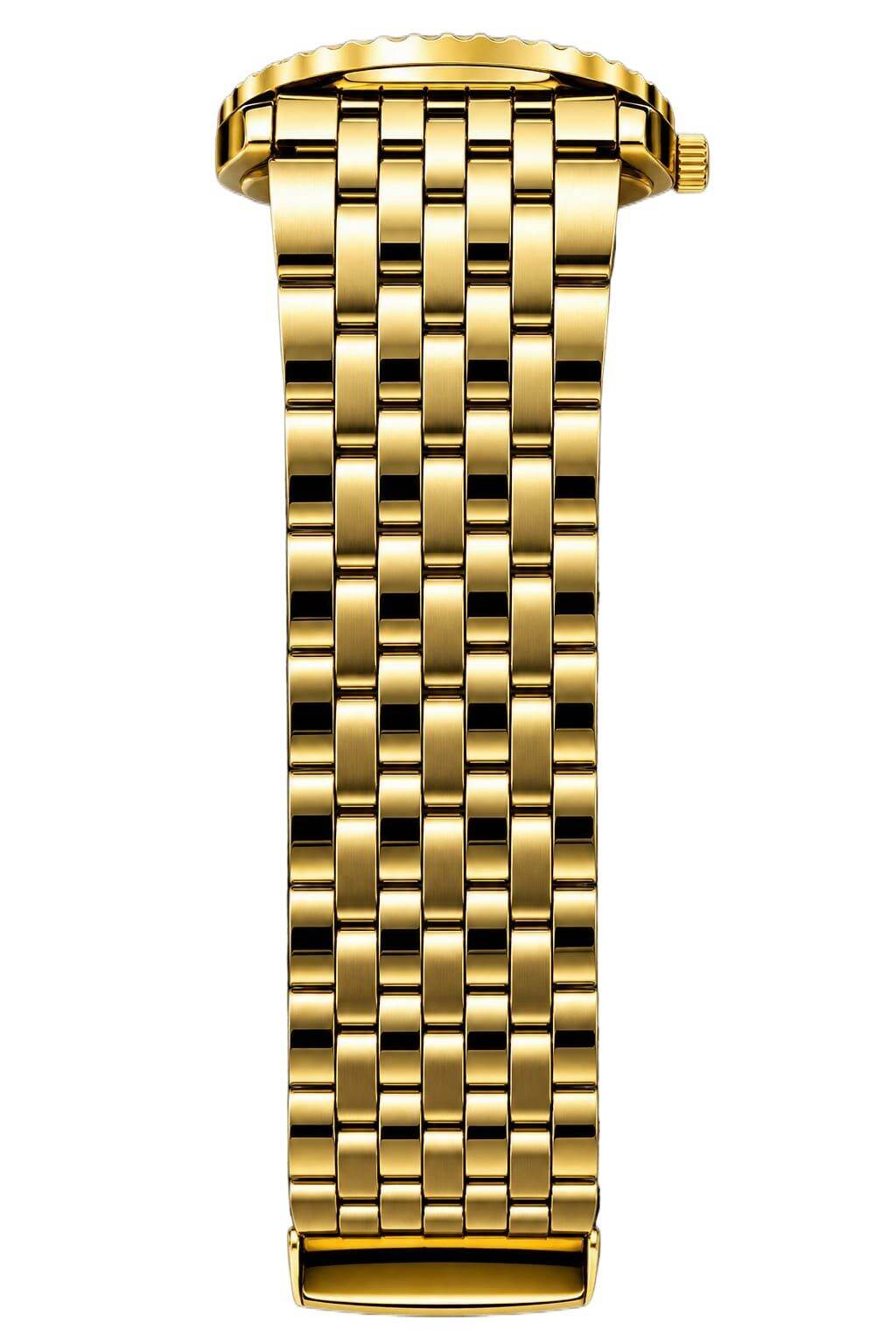 Picture of Rolax Luxury Stainless steel Wrist Watch For Man - Waterproof Men Watch Quartz - Stainless Steel Men's Watch - Stainless steel Watch . - Gold