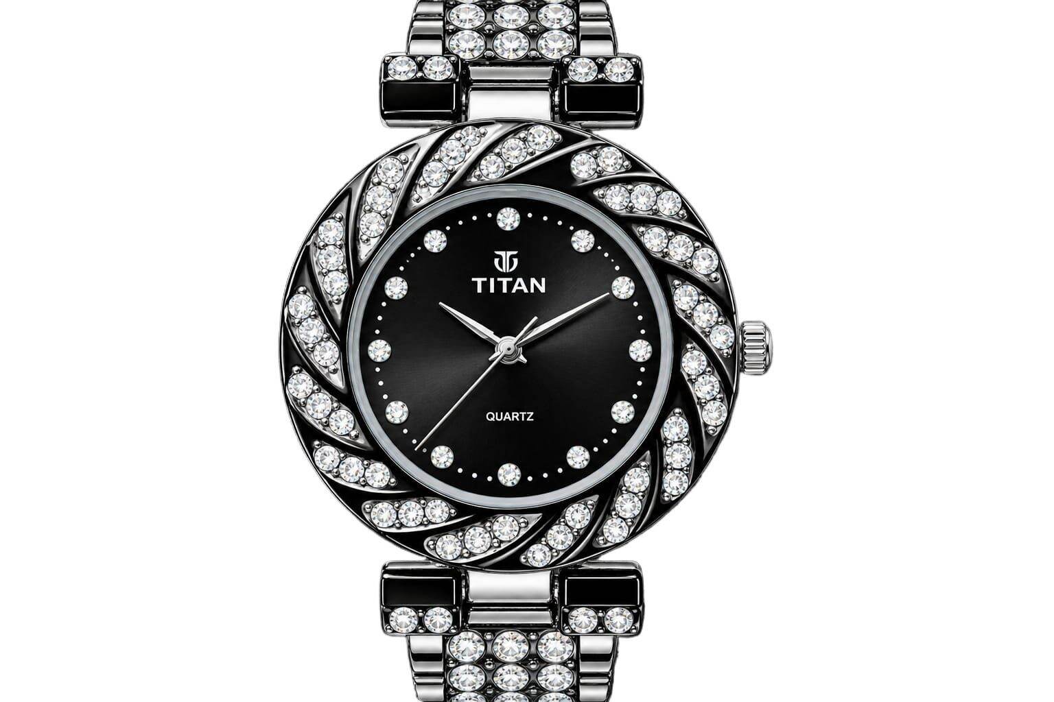 Picture of Magnetic Wrist Watch for girls and women - Watch For Women - Ladies Watch - Black