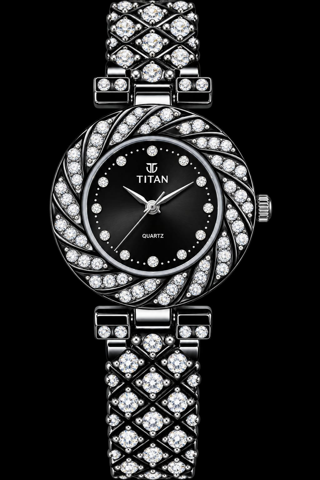 Picture of Magnetic Wrist Watch for girls and women - Watch For Women - Ladies Watch - Black