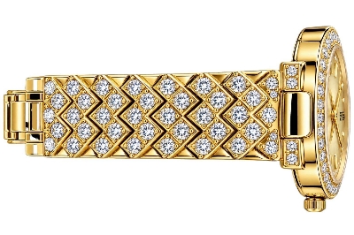 Picture of Magnetic Wrist Watch for girls and women - Watch For Women - Ladies Watch - Gold