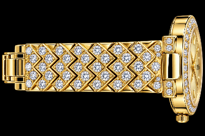 Picture of Magnetic Wrist Watch for girls and women - Watch For Women - Ladies Watch - Gold