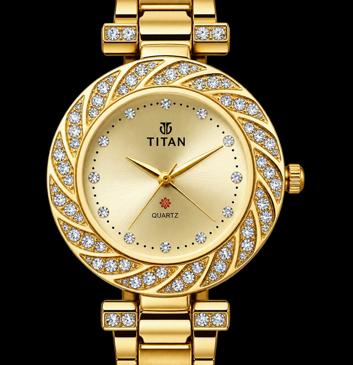 Picture of Magnetic Wrist Watch for girls and women - Watch For Women - Ladies Watch - Gold