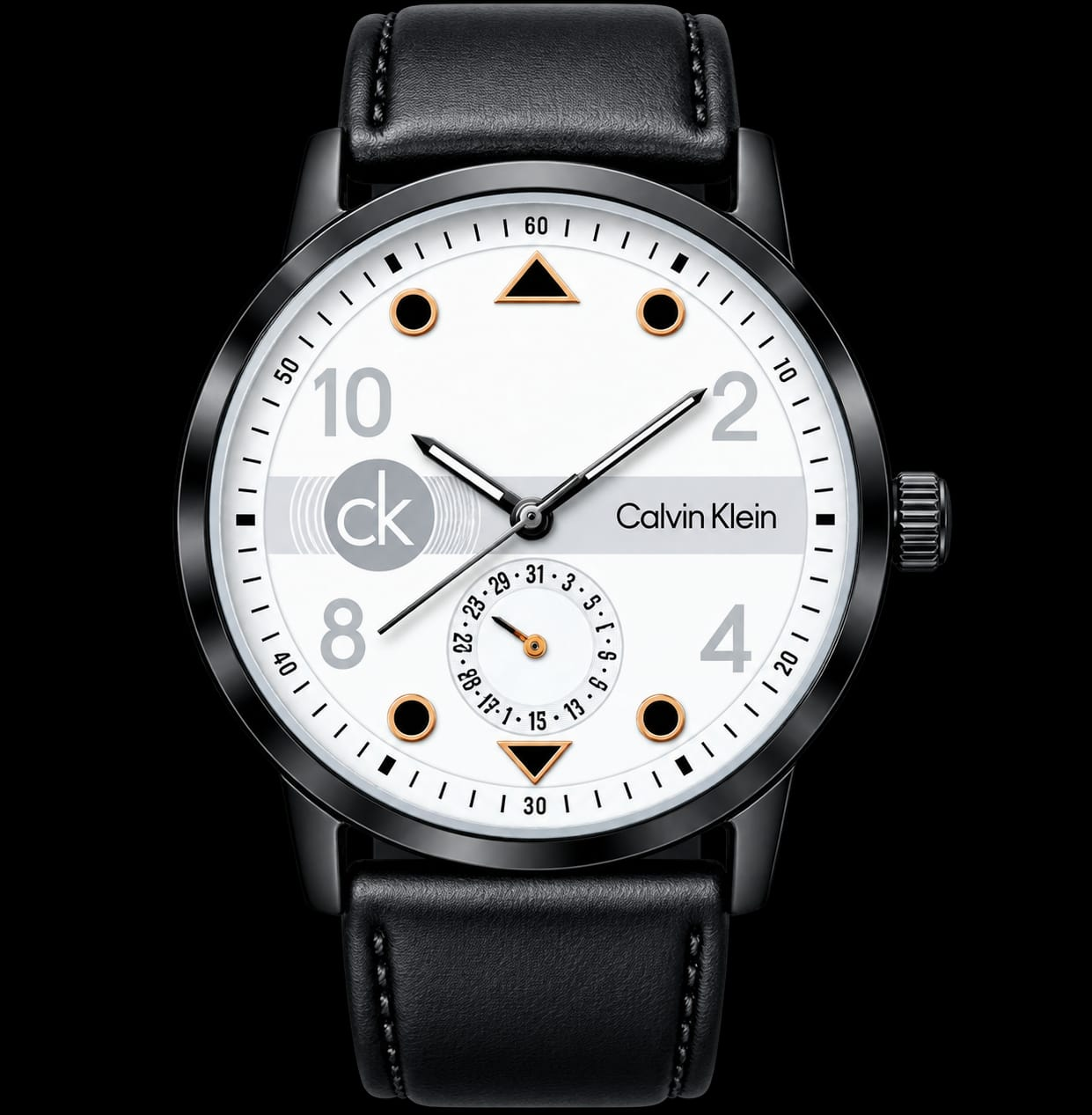 Picture of Stainless Steel Quartz Watch For Men - Watch For Men - White