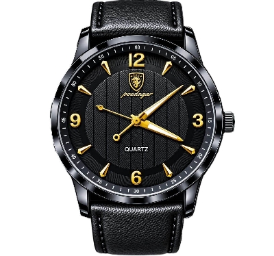 Picture of Stainless Steel Quartz Watch For Men - Watch For Men - Black