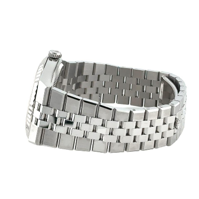 Picture of Rolax Luxury Stainless steel Wrist Watch For Man - Waterproof Men Watch Quartz - Stainless Steel Men's Watch - Stainless steel Watch . - White